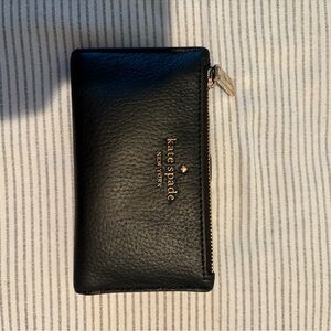 Kate Spade Black Leather Wallet